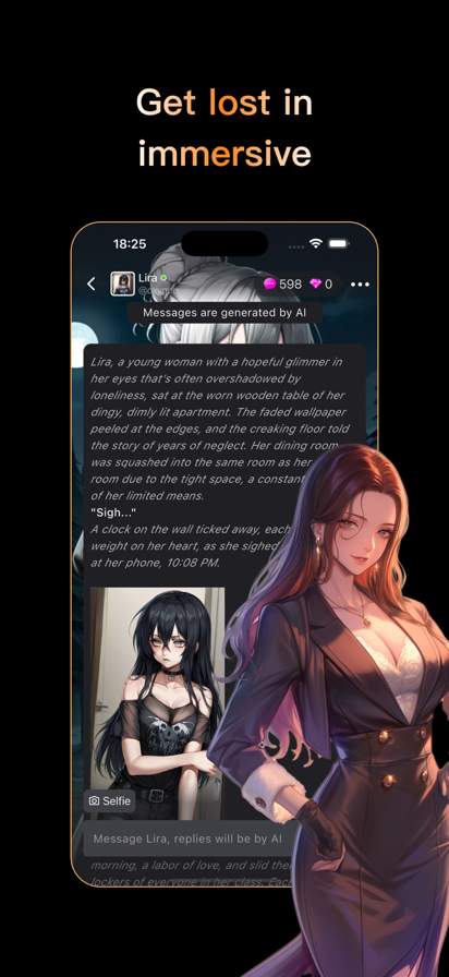 SoulOn AI-Crush AI Chat screenshot