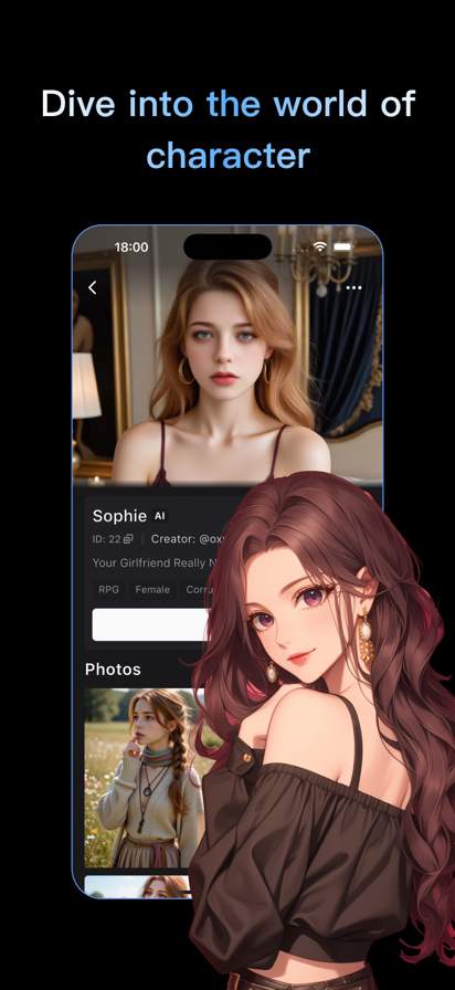 SoulOn AI-Crush AI Chat screenshot