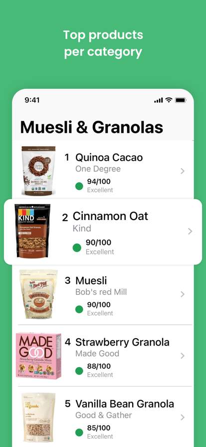 Yuka - Food & Cosmetic Scanner screenshot