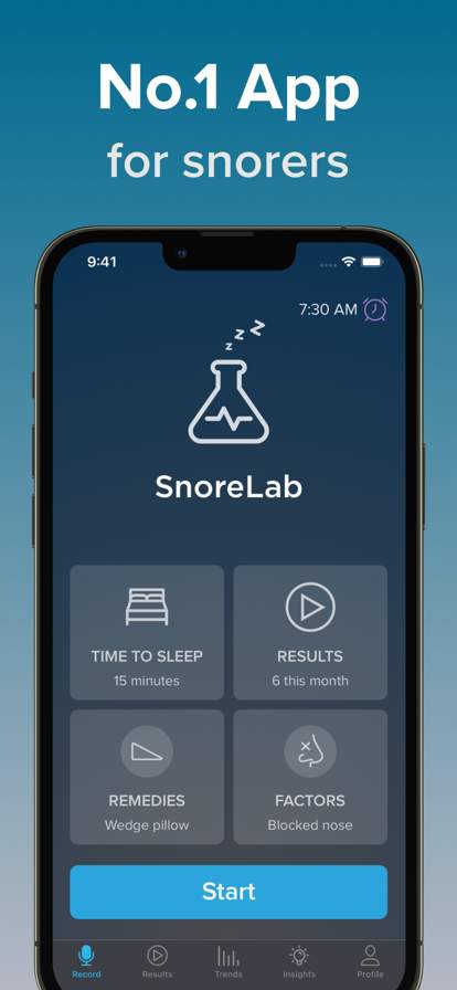 snorelab-record-your-snoring screenshot