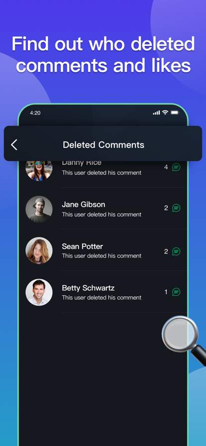 Followers - Tracker Insight screenshot