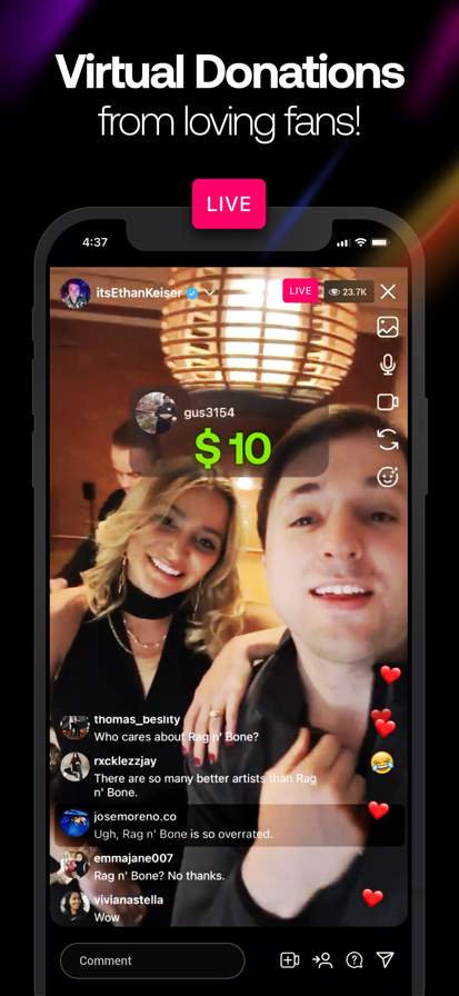parallel-live-fake-live screenshot