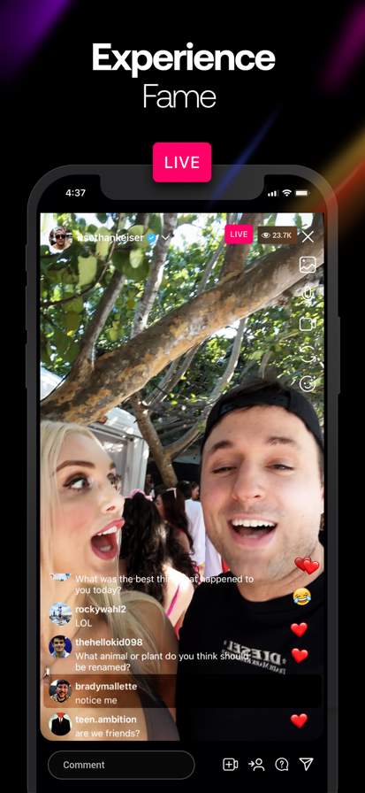 parallel-live-fake-live screenshot