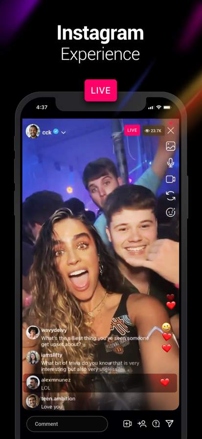 parallel-live-fake-live screenshot