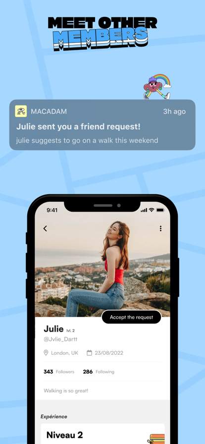 macadam---walk-and-earn screenshot