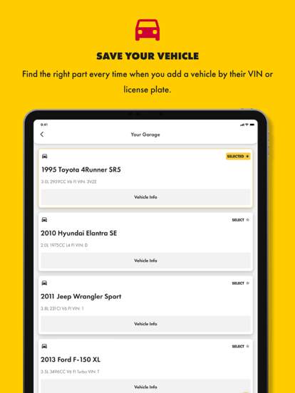 Advance Auto Parts screenshot