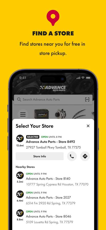 Advance Auto Parts screenshot