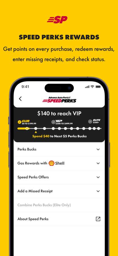 Advance Auto Parts screenshot