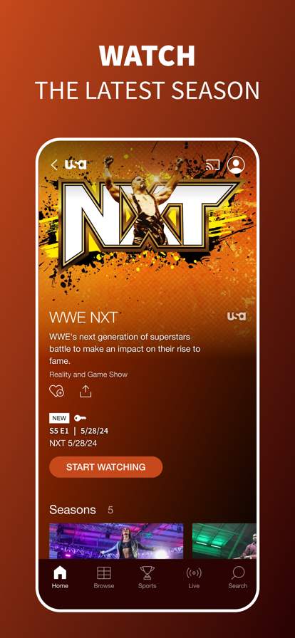 USA Network screenshot