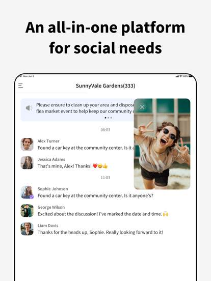 Fambase: Live & Group Chat screenshot