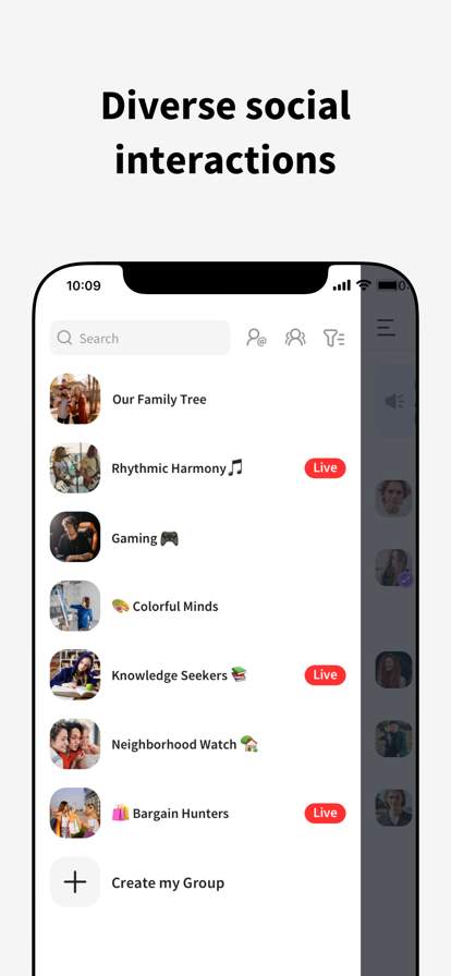 Fambase: Live & Group Chat screenshot