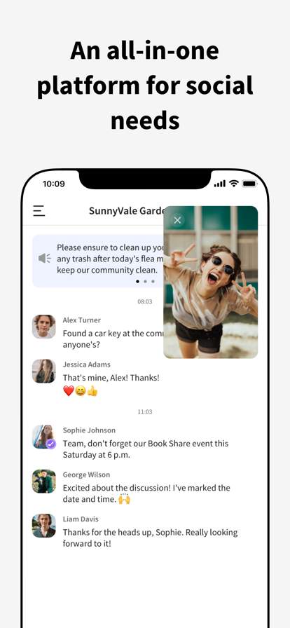 Fambase: Live & Group Chat screenshot