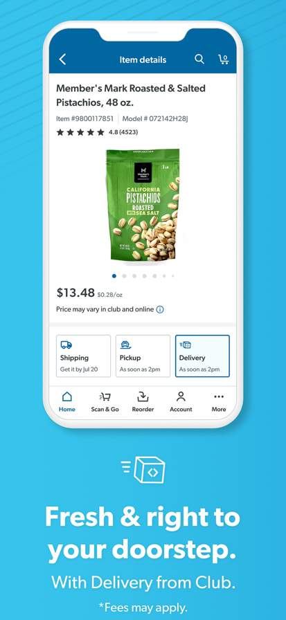 Sam's Club: Pickup & Delivery screenshot