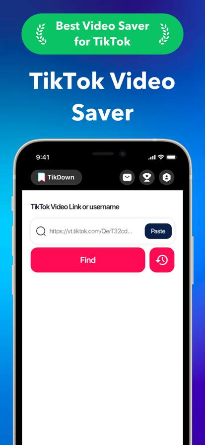 tikdown---tiktok-video-saver screenshot