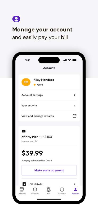 xfinity screenshot