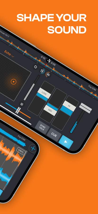 cross-dj---music-mixer-app screenshot