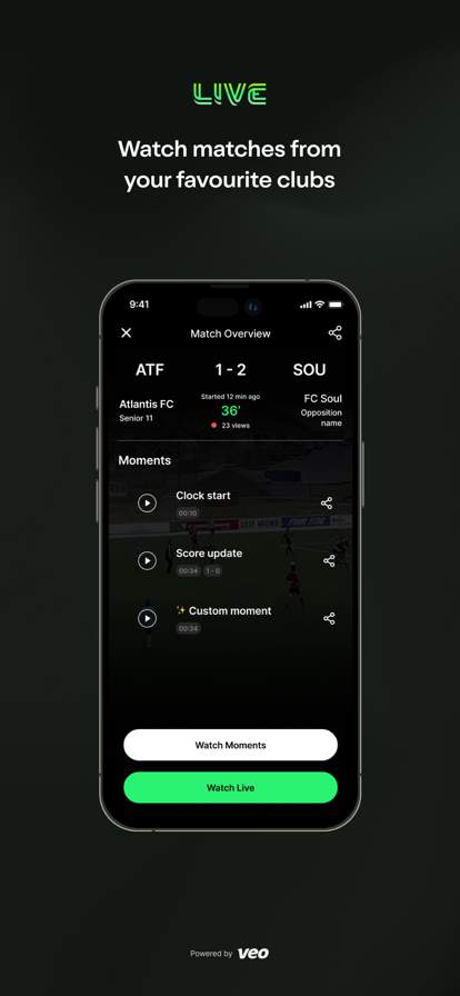 Veo Live screenshot