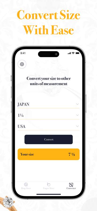 Ring Sizer - Size Measure App screenshot
