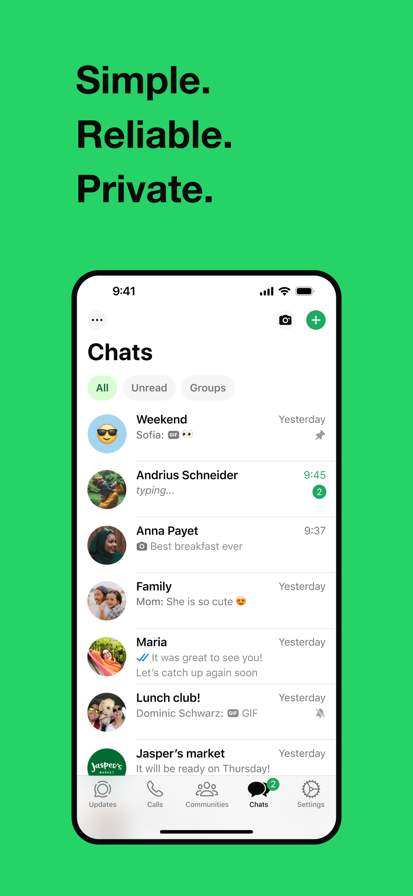 WhatsApp Messenger screenshot
