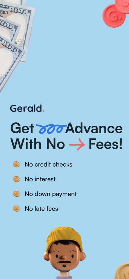 Gerald: Cash Advance App screenshot