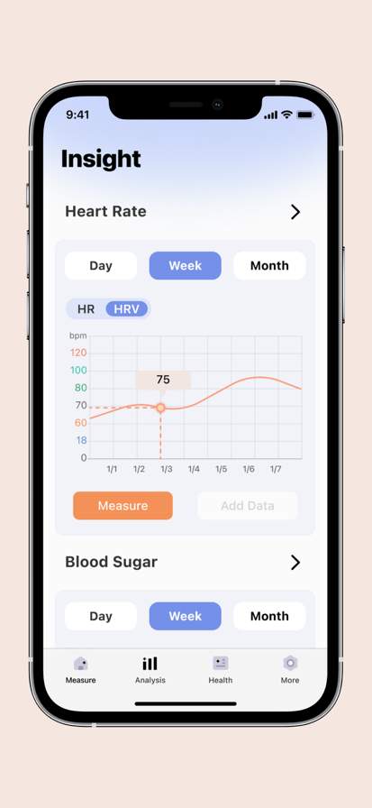 health-partner-pulse-sugar screenshot
