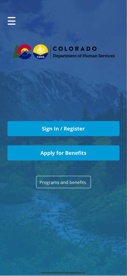 MyCOBenefits screenshot