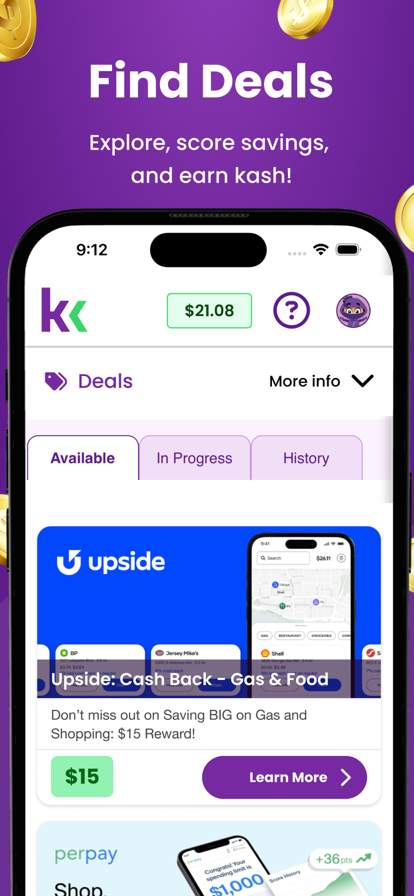 KashKick: Get paid to have fun screenshot