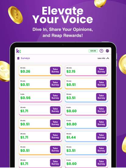 KashKick: Get paid to have fun screenshot