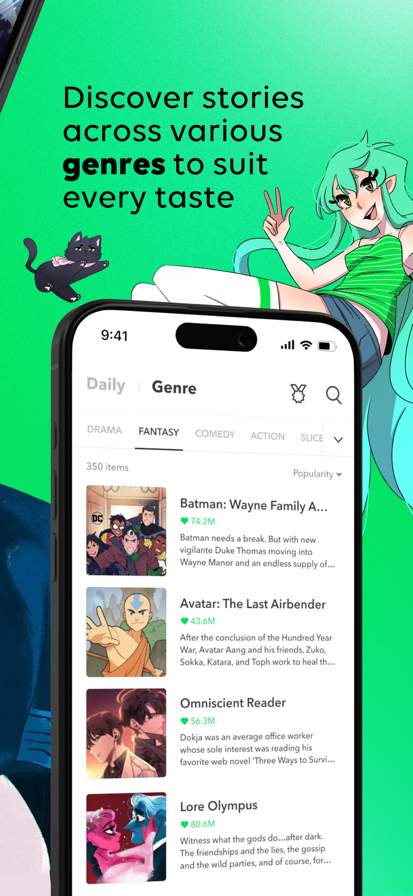 WEBTOON: Manga, Comics, Manhwa screenshot