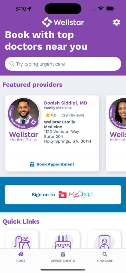 wellstar screenshot