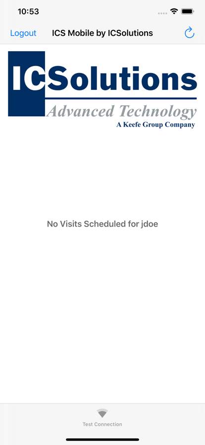 ICS Mobile screenshot
