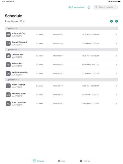 nexhealth screenshot