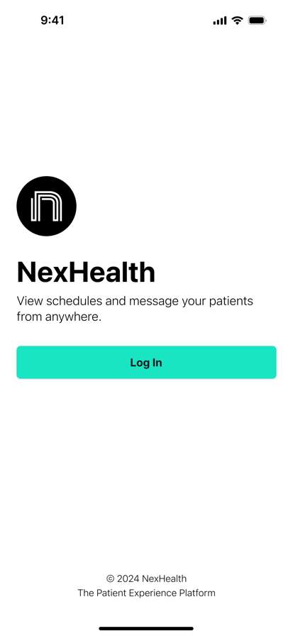 nexhealth screenshot