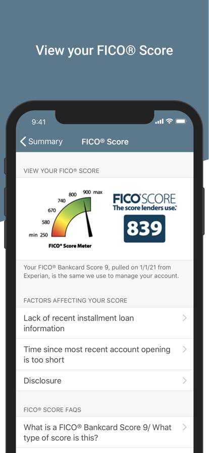 Card by FNBO screenshot