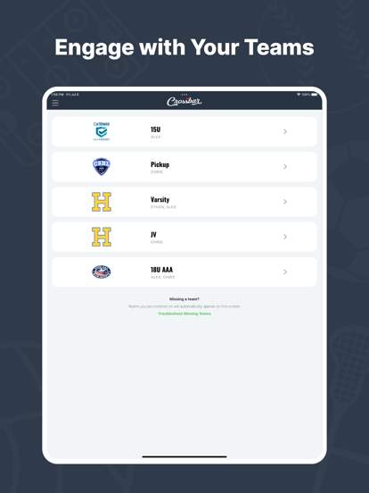 crossbar-mobile screenshot