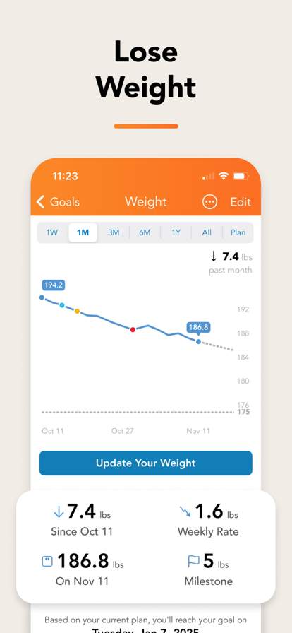 lose-it-calorie-counter screenshot