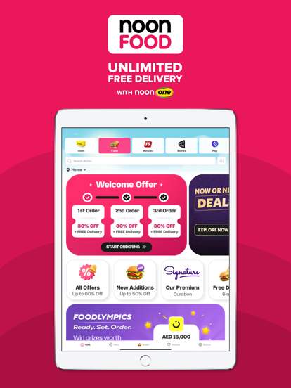 noon-shopping-food-grocery screenshot