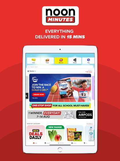 noon-shopping-food-grocery screenshot
