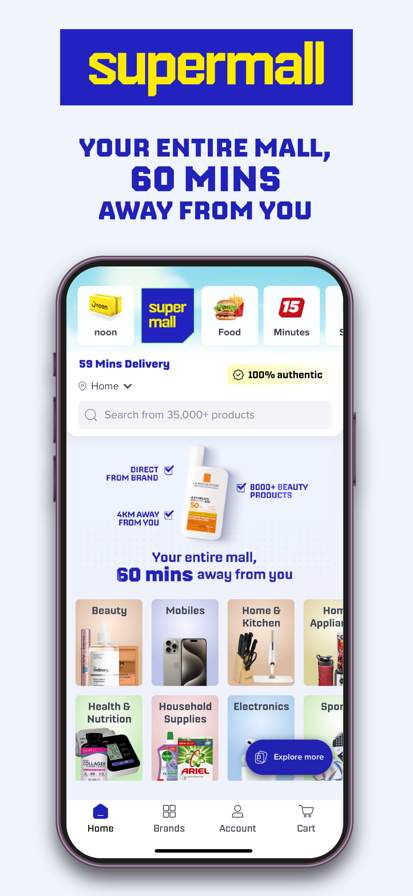noon-shopping-food-grocery screenshot