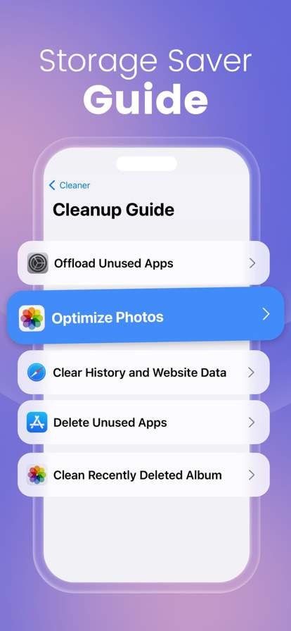 cleaner-storage-clean-up screenshot