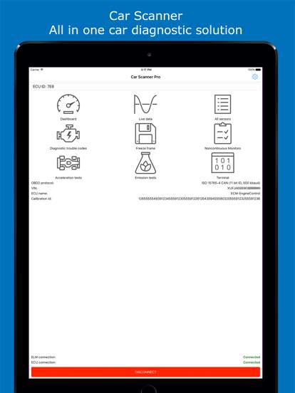 car-scanner-elm-obd2 screenshot