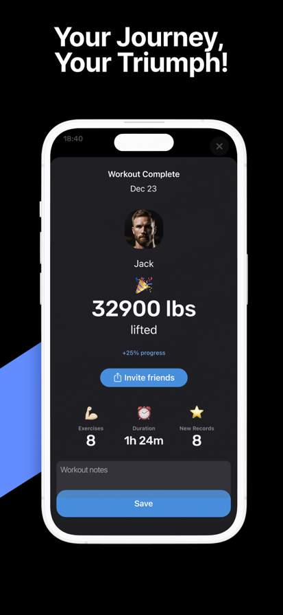 Fitness AI Gym Workout Planner screenshot