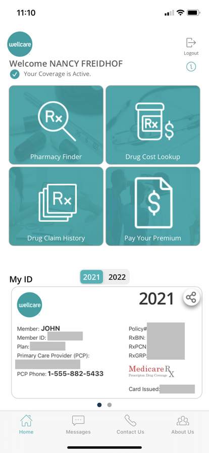 wellcare screenshot