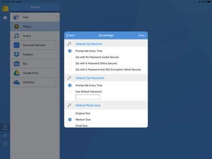 izip-zip-unzip-unrar screenshot