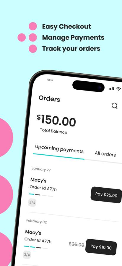 Four | Buy Now, Pay Later screenshot