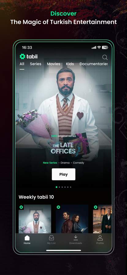 tabii screenshot