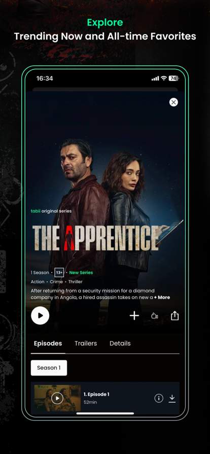 tabii screenshot