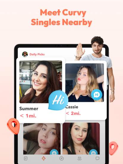 Dating, Meet Curvy - WooPlus screenshot