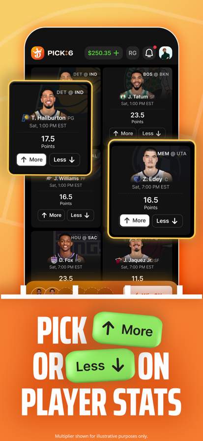 DraftKings Pick6: Fantasy Game screenshot