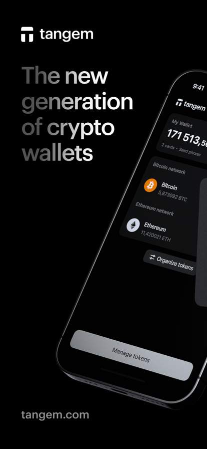 Tangem - Crypto wallet screenshot